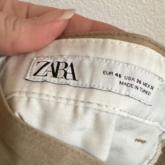 Zara Tan Chinos for Men - Picture 2 of 4